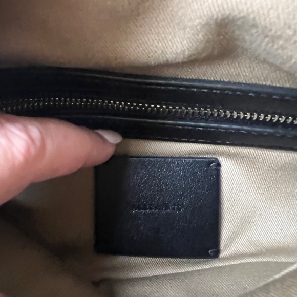 All Saints Leather Shoulder/Crossbody Bag - Picture 4 of 7